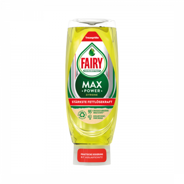 Fairy MAX POWER Zitrone, Spuelmittel, 545ml